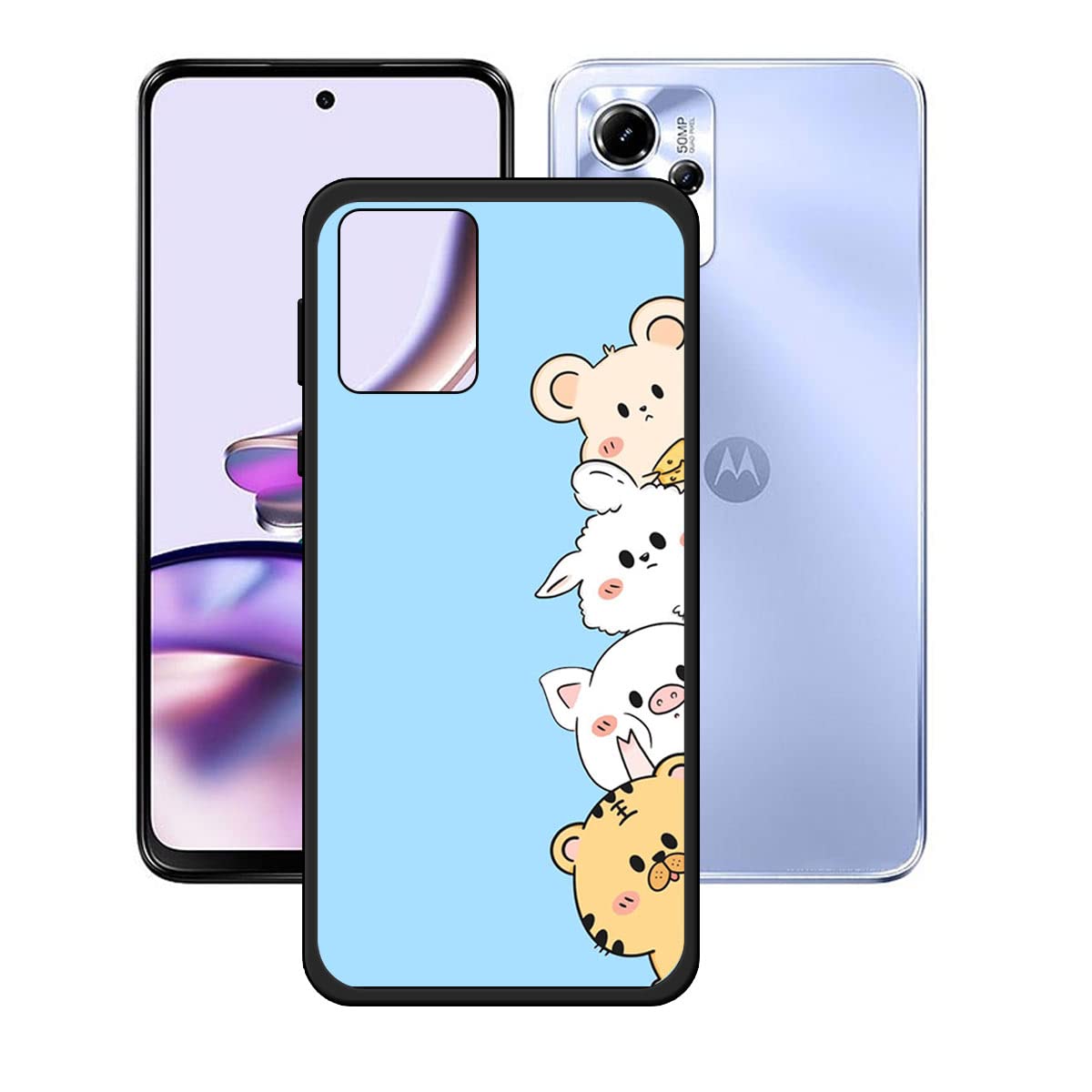 Amazon.co.jp: LCEHTOGYE 適用 Motorola Moto G13用ケース、適用